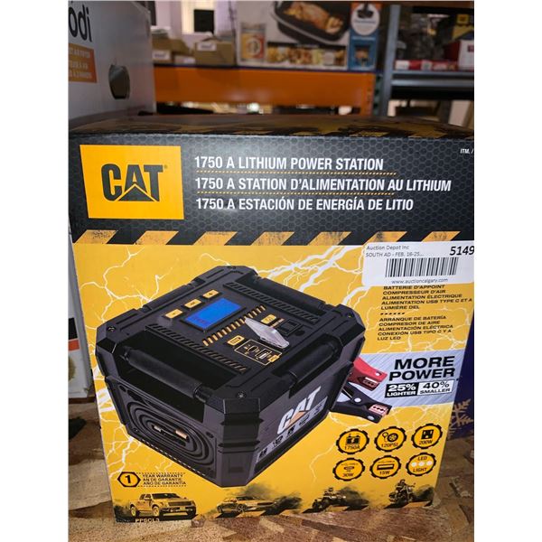 CAT 1750 A Lithium Power Station/Compressor/Booster pack