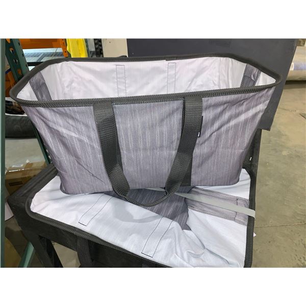 Set of 2 Folding collapsible Shopping Baskets