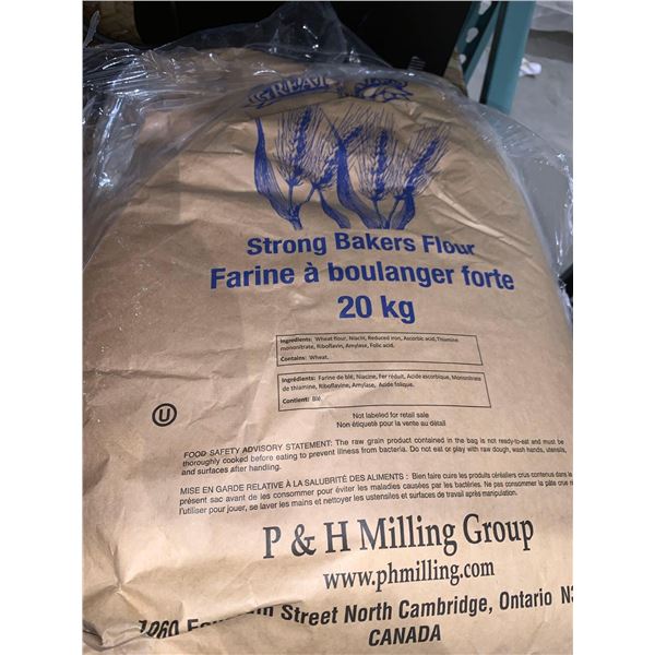 P&H Milling Strong Bakers Flour 20 KG Bag