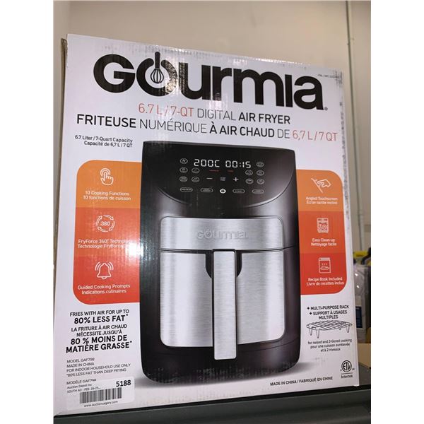 Gourmia 6.7 L Digital Air Fryer Oven