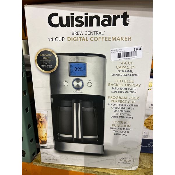Cuisinart Brew Station 14 cup Digital Coffee maker