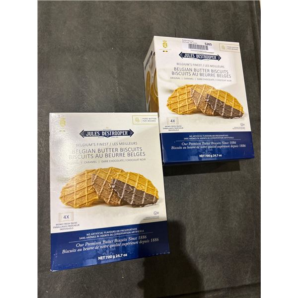 Jules Destrooper Belgian Butter Bisquits 2 x 700g