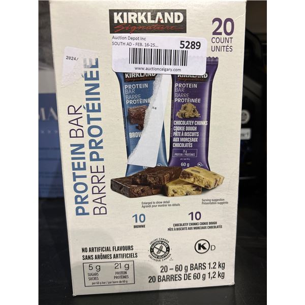 Kirkland Protein Bars Case lot 20 x 60g
