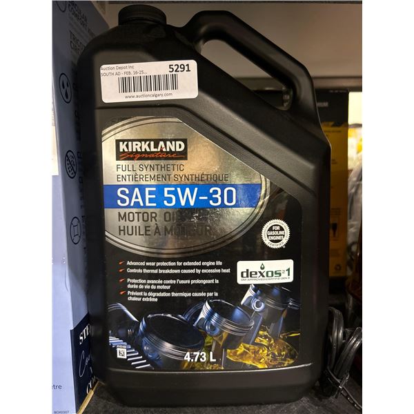 Kirkland 5W-30 Motor Oil Full Synthetic 4,73L