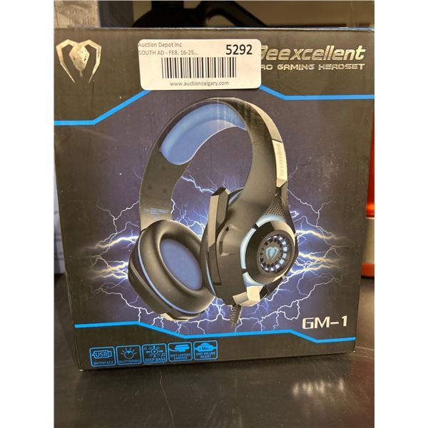 Beexcellent Gamers Headphone/microphone set