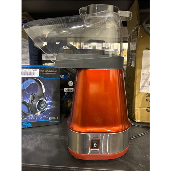 Cuisinart Hot Red popcorn air popper