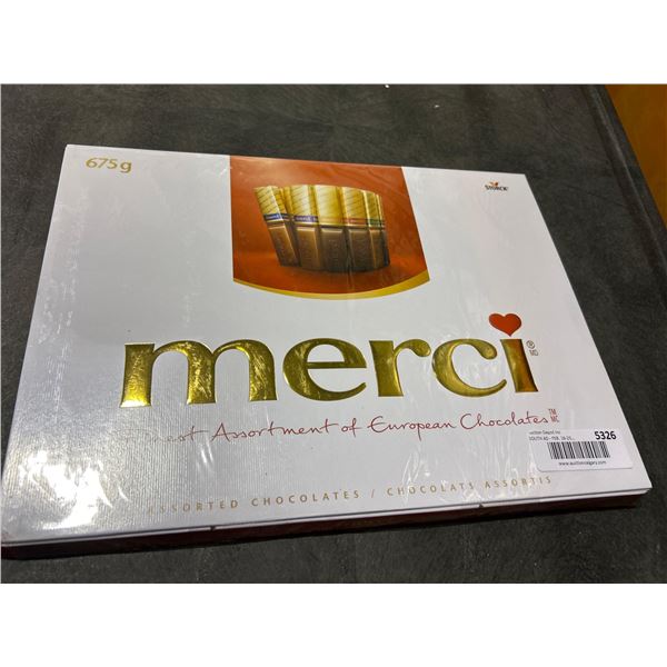 Merci assorted european chocolates