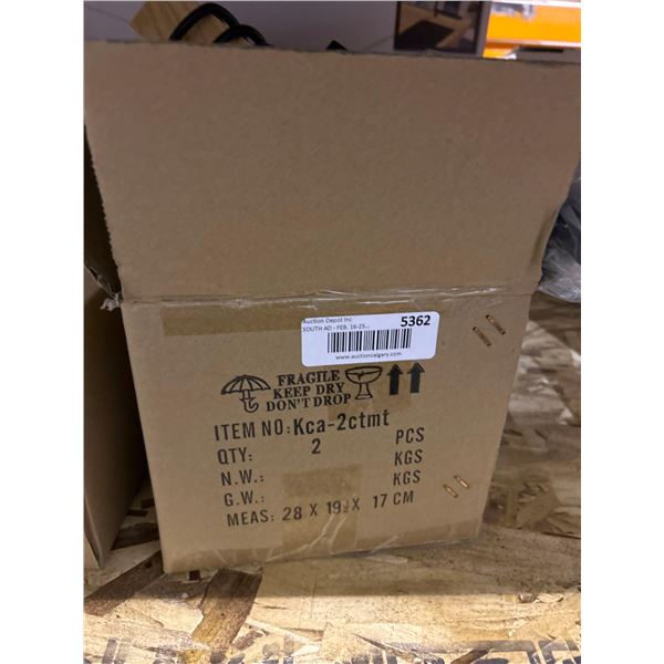 Wall mountable black light fixture, pack of 2