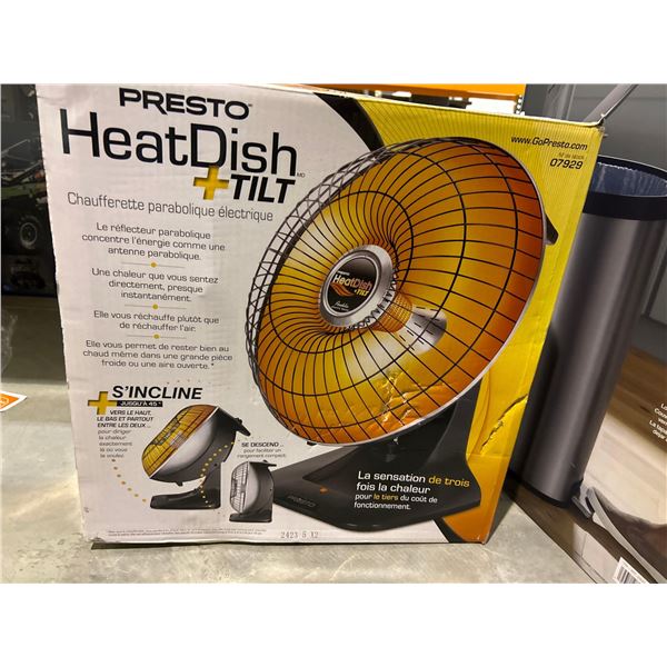PRESTO - HEAT DISH+tilt