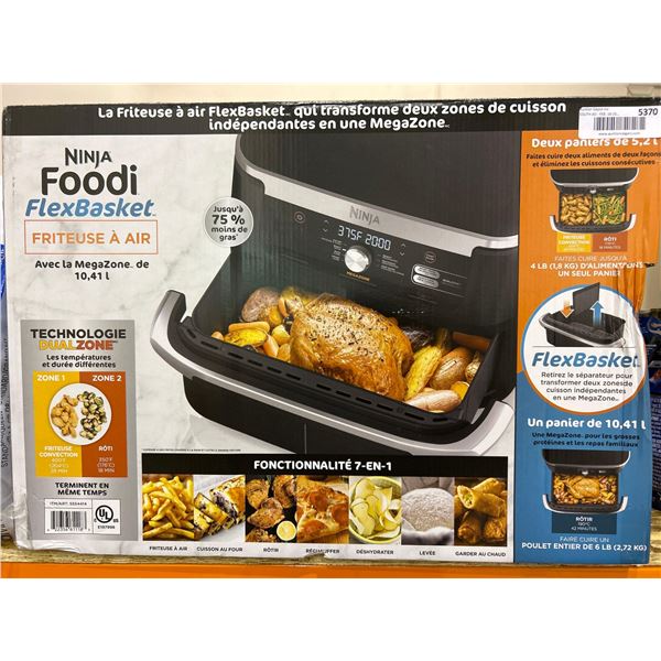 NINJA - FOODI FLEXBASKET AIR FRYER.