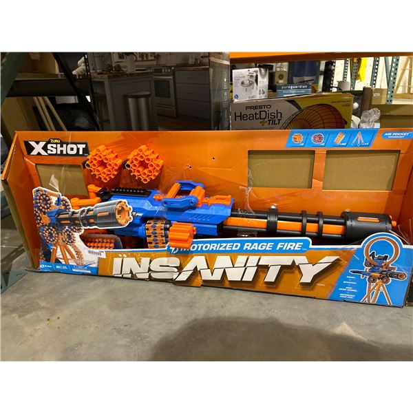 XSHOT - MOTORIZED RAGE FIRE MACHINE GUN.
