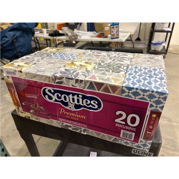 SCOTTIES - PREMIUM 2PLY TISSUES 20 BOXES