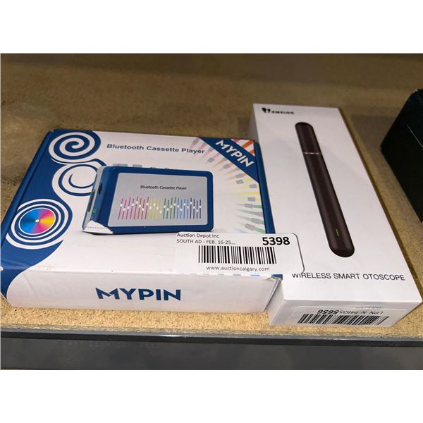 MYPIN Bluetooth Cassette Player And Wireless Smart Otoscope