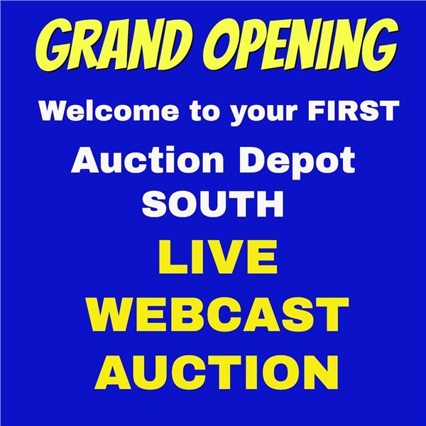 GRANDE OPENING WEBCAST AUCTION