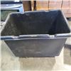 Image 2 : BLACK ROLLING WAREHOUSE BIN, 28 INC X 40 INCH