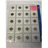 Image 2 : COMPLETE GEORGE VI NICKELS WITH VARIETIES 1937-1952 (19 DIFFERENT)