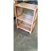 Image 2 : SOID WOOD SHELF, 26 INCH TALL, 19 INCH WIDE