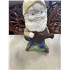 Image 2 : 18 INCH TALL CEMENT GARDEN KNOME