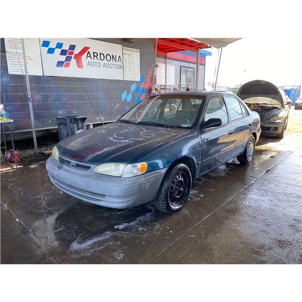 2000 TOYOTA COROLLA