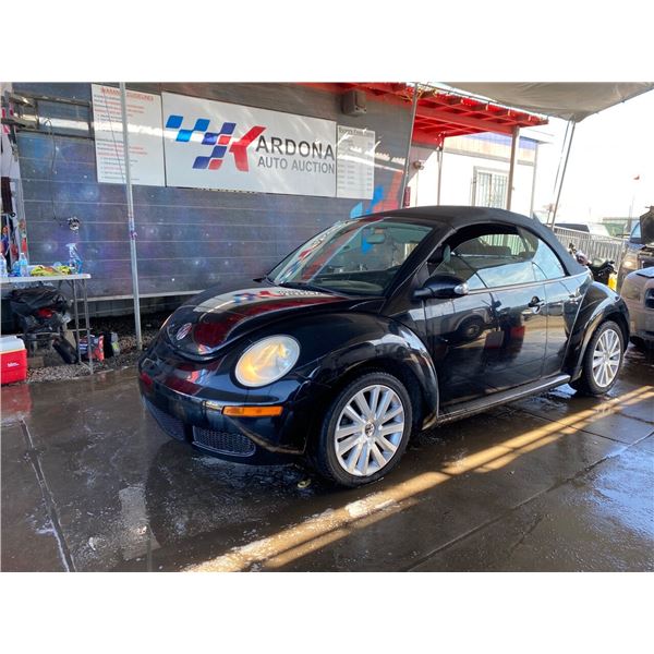 2008 VOLKSWAGEN NEW BEETLE CONVERTIBLE