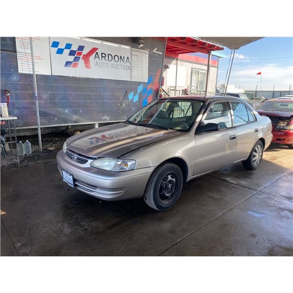 2000 TOYOTA COROLLA