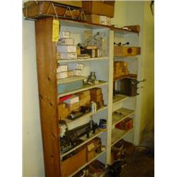 LOT - SHELVING W/ CONTENTS