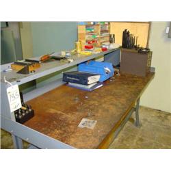 LOT - WORKBENCH W/ CONTENTS