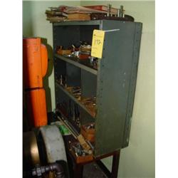 LOT - SHELF & ASSORTED CONTENTS