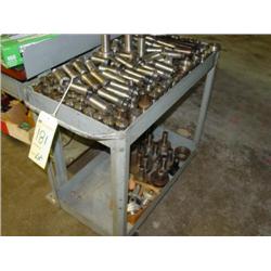 LOT -  ASSORTED TOOLING W/ CART