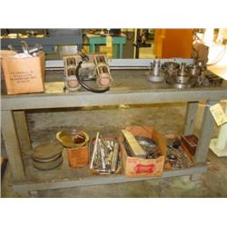 LOT - TABLE W/ ASSORTED TOOLING