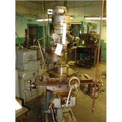 BRIDGEPORT MDL. 12BRJ TURRET MILLING MACHINE, SN: 106344