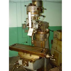 BRIDGEPORT MDL. 12BRJ TURRET MILLING MACHINE, SN: 87711