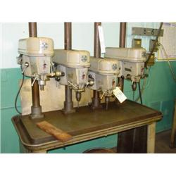 WALKER TURNER MDL. 65-000 4 SPINDLE DRILL PRESS
