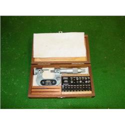 TESA  MICROMETER SET  0 - 1"