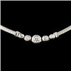 Image 1 : 14K Necklace with 0.50ctw Diamonds