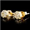 Image 1 : 0.30ctw Diamond Earrings in 14K Gold