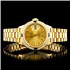 Image 2 : Diamond 18K YG Rolex DateJust 26MM Watch