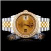Image 2 : 36mm Rolex DateJust Watch with 1.50ct Diam YG/SS