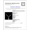 Image 4 : 2.65ctw Diamond Necklace in 18K White Gold