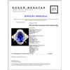 Image 5 : 5.03ct Tanzanite & 0.52ctw Diam Ring in 18K Gold