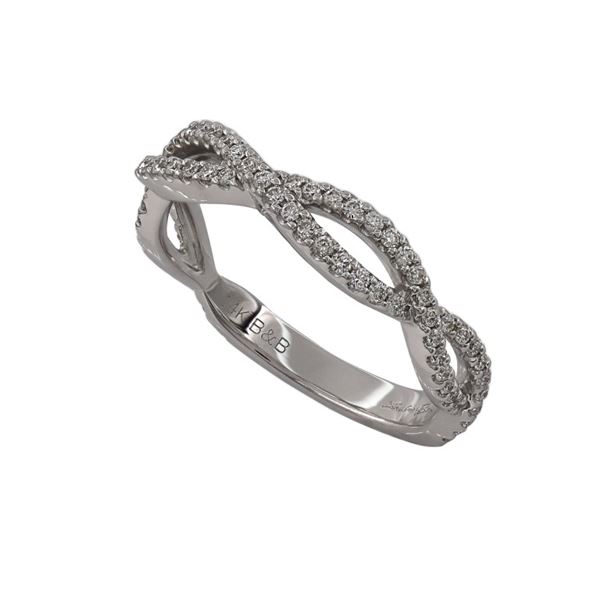 0.35ct Diamond Ring in 14k White Gold