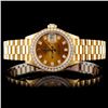 Image 2 : Diamond Ladies Rolex in 18K Yellow Gold Watch