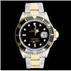 Image 2 : Rolex 18K Stainless Steel Submariner Watch 40MM