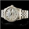 Image 3 : 36MM Rolex DateJust with 1.50ctw Diamond