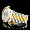 Image 3 : 36mm Diamond Rolex DateJust Watch