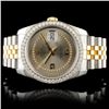 Image 2 : 36MM Rolex DateJust 116233 with Diamonds YG/SS