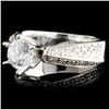 Image 1 : 18K Gold Ring with 1.38ctw Diamonds