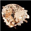 20.17ct Morganite & 0.49ctw Diam Ring in 14K Gold