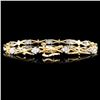 Image 1 : 1.00ctw Diamond Bracelet in 14K Gold