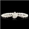 14K Gold 1.18ctw Diamond Bracelet